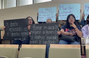 MAESTROS DEL SNTE EN GUANAJUATO RECHAZAN BONO DE LIBIA DENNISE