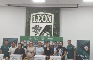 CLUB LEÓN ENTREGA CUATRO TONELADAS DE ALIMENTOS A INSTITUCIONES