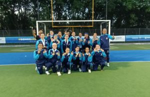EQUIPO GUANAJUATENSE DE HOCKEY FEMENIL LOGRA TRICAMPEONATO EN LA OLIMPIADA NACIONAL