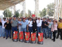 ENTREGA URBANO SEMILLA DE MAÌZ A PRODUCTORES