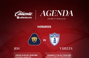 LISTOS LOS HORARIOS DE LAS SEMIFINALES EN LA LIGA MX