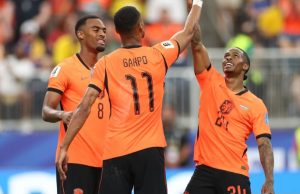 PAÍSES BAJOS GOLEÓ 5-1 A SUECIA Y TOMA EL LIDERATO DEL GRUPO F